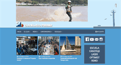Desktop Screenshot of clubnauticoparana.com.ar